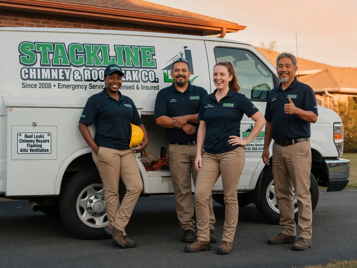 Chimney flashing repair company in Antler, ND